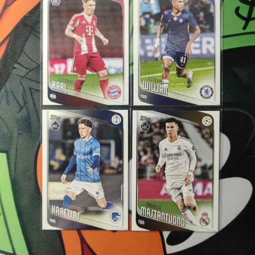 Rookie Combo 4 Players Topps Flagship UCC 2025/26 new