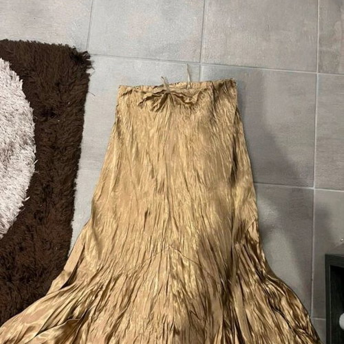 Zara skirt gold like new, size M 38 10