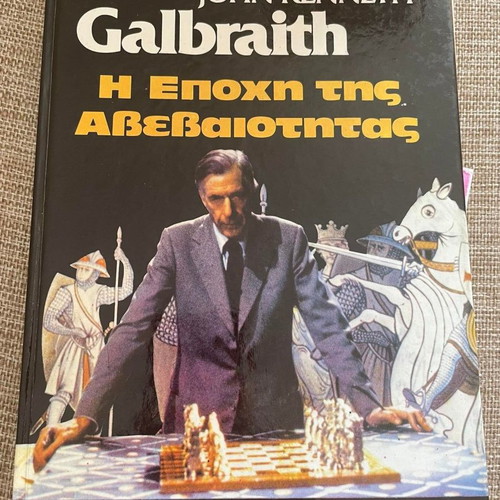 John Kenneth Galbraith The Age of Uncertainty in very good condition