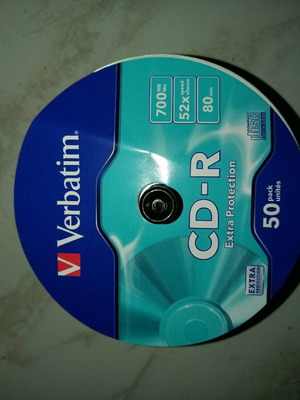 CD-R Verbatim σαν καινούργιο, πακέτο 40 τεμαχίων