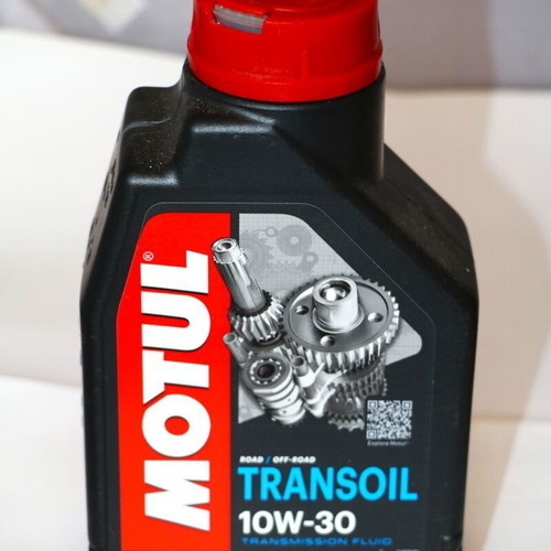 Motul Transoil 10W30 transmission oil new, 5 liters for two-stroke motorcycles