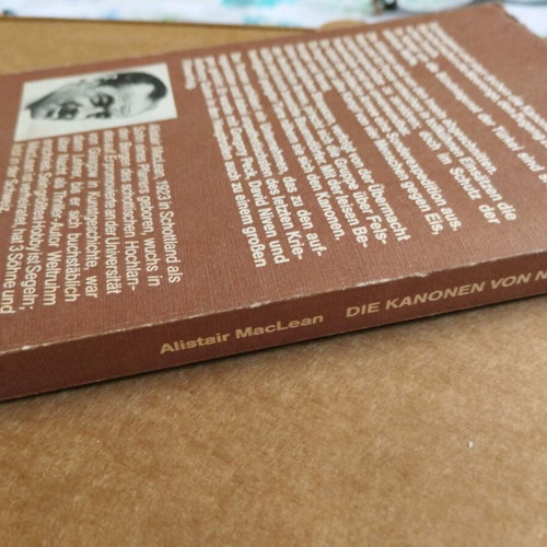 Alistair MacLean Die Kanonen von Navarone used, German language
