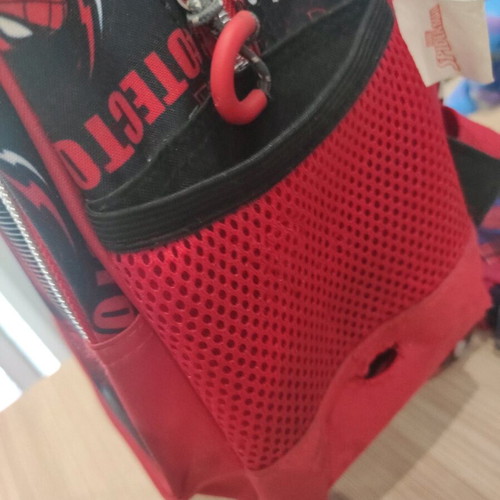 Kindergarten trolley bag used with two side damages