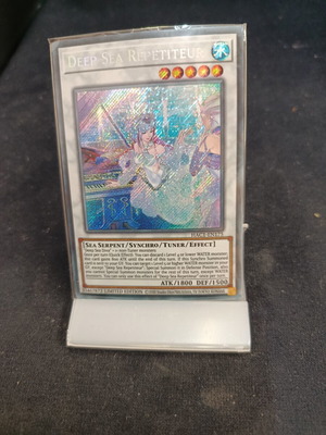 Yu-Gi-Oh Deep Sea Repetiteur card secret rare limited edition like new