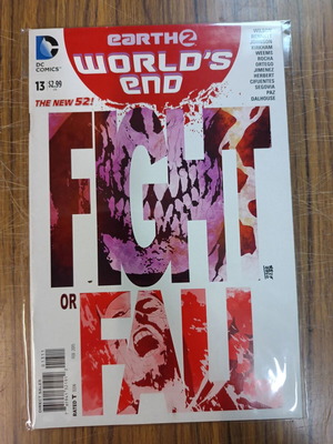 DC Comics Earth 2 World's End issue 13 used, English