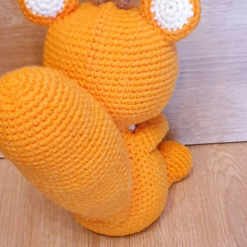 Amigurumi Squirrel Doll knitted handmade new