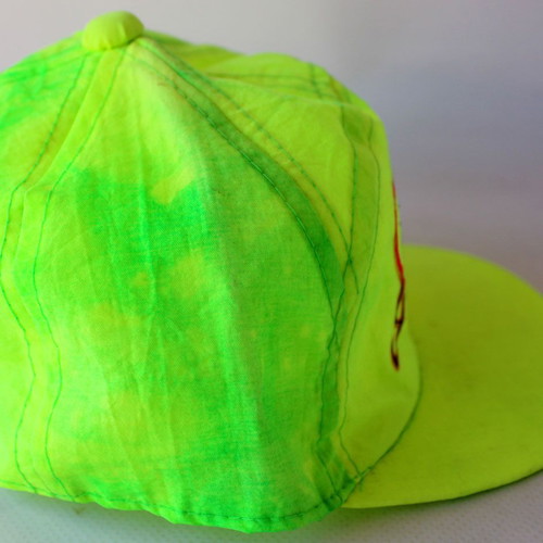 Vintage 90's Lucky Troll Kids Hat phosphorescent new