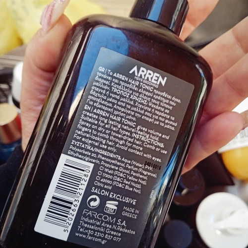 FARCOM ARREN Men's Hair Tonic Spray 250 ml new
