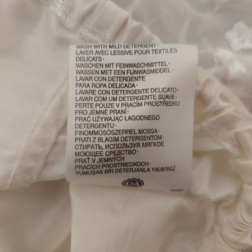 Landhaus white embroidered crop top