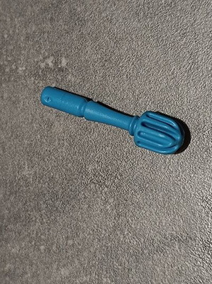 Playmobil blue toilet brush