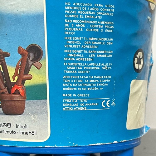 Playmobil Lyra 2105 Indian Couple With Canoe new in sealed bucket