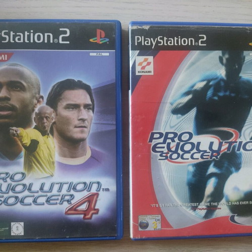 Pro Evolution 4 and Pro Evolution PS2 used without manual