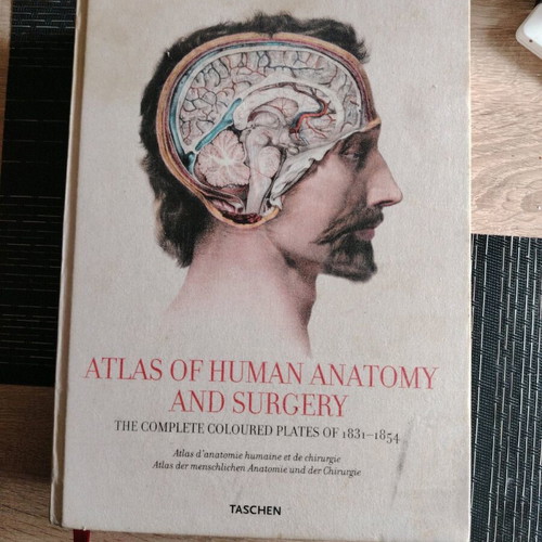Atlas of Human Anatomy and Surgery book like new