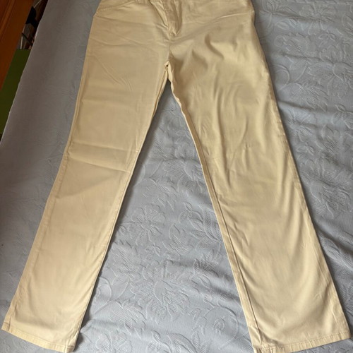 Sarah Lawrence pants ecru like new size XS
