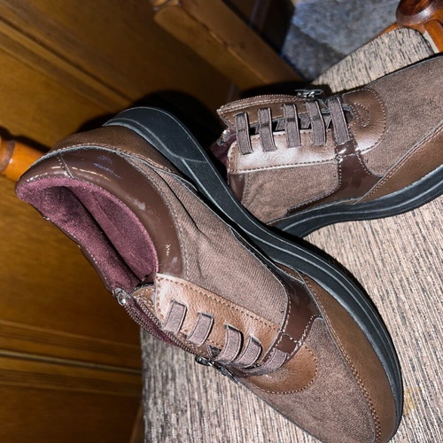 Verde shoes new, brown, size 39