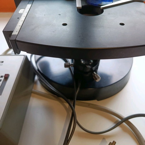 Collectible WILD Heerbrugg Microscope used with original accessory
