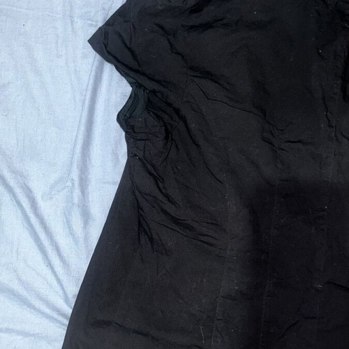 Raxevsky black short-sleeve bolero jacket XL