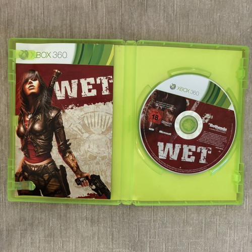 Wet Xbox 360 game