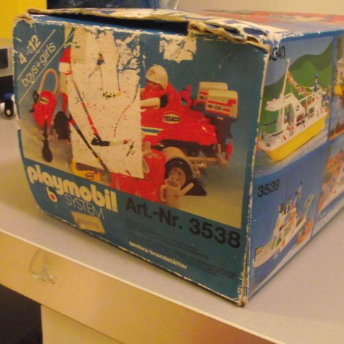 PLAYMOBIL SPEEDBOOT TEXACO aus Set 3538 EUR 2,50 - DE
