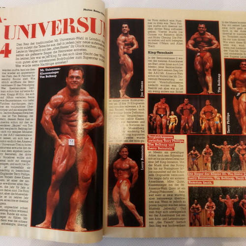 Bodybuilding magazine like new, German edition 1985
