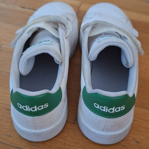 Stan Smith kids sneakers white green, like new, size 34