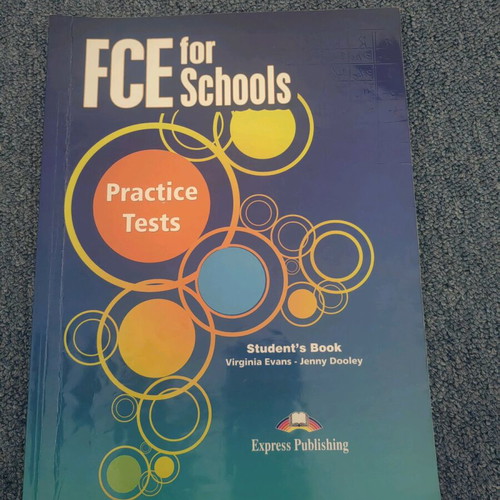 FCE for Schools Practice Tests Student's Book used, Upper Intermediate