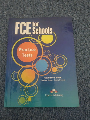 FCE for Schools Practice Tests Student's Book used, Upper Intermediate