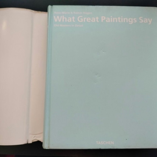 Βιβλίο What Great Paintings Say μεταχειρισμένο, Taschen 2000