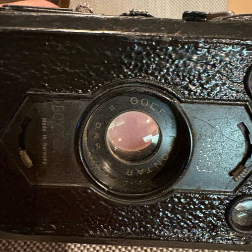 Zeiss Iron Box Tengor Photography Camera 1926 by Goerz used