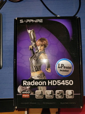 Sapphire Radeon HD5450 graphics card new in box
