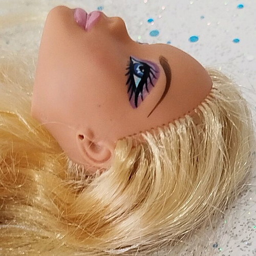 My Scene Kennedy heads lot of 3 used with flaws