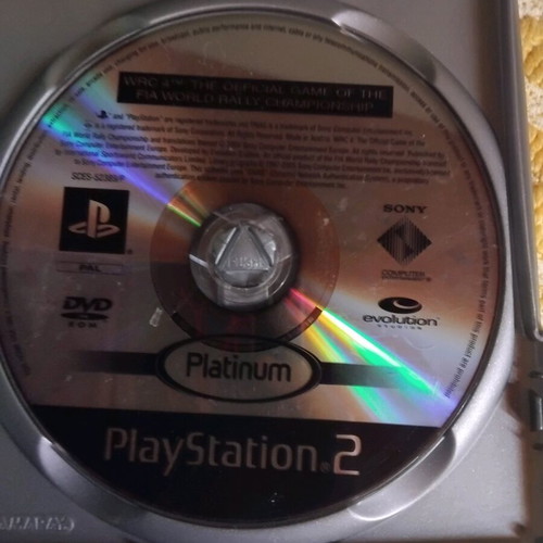 WRC 4 Playstation 2 like new, fully functional