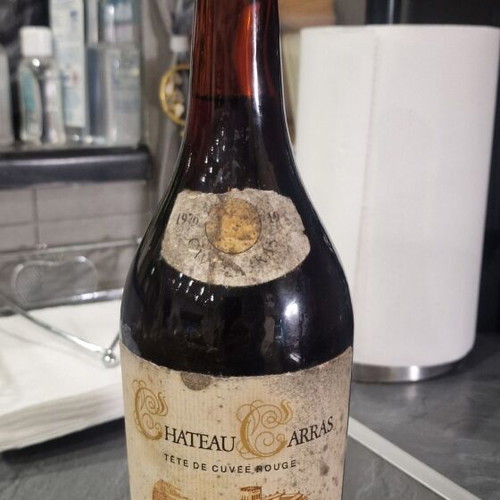 Chateau Carras vintage 1976 new for connoisseurs