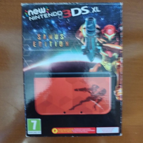 Nintendo 3DS XL Samus Edition box only used