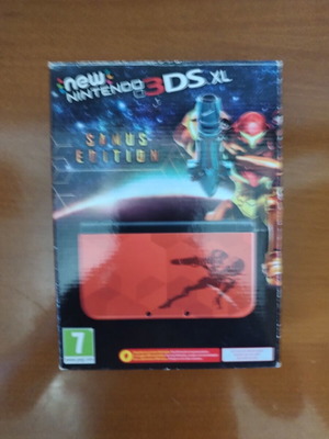Nintendo 3DS XL Samus Edition box only used