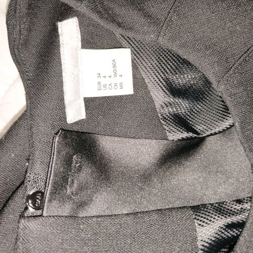 H&M pencil dress black like new, fitted
