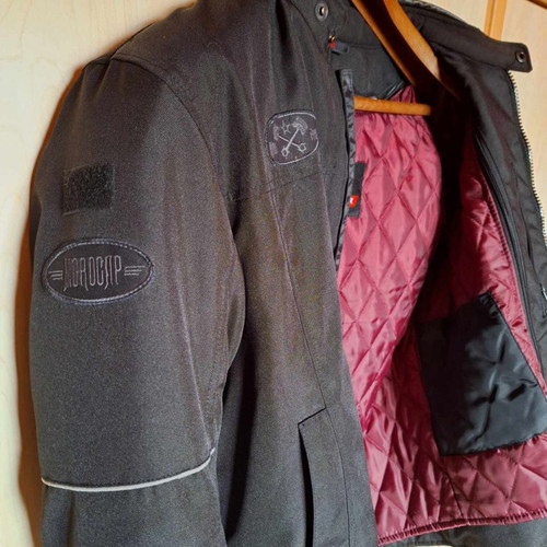 Nordcode black winter jacket used, size Medium
