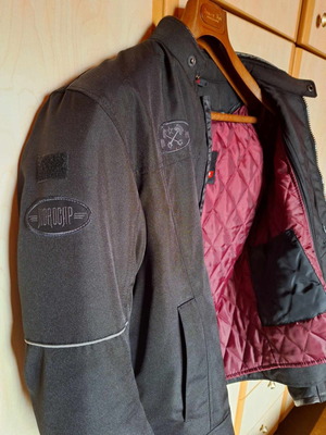 Nordcode black winter jacket used, size Medium