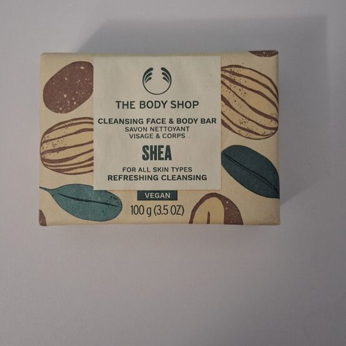 The Body Shop Shea Cleansing Face & Body Bar 100g