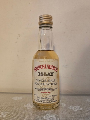 Bruichladdich Single Malt Whisky miniature new, sealed