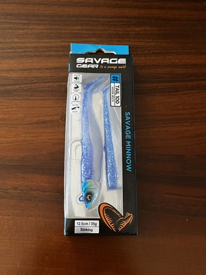 Savage Gear Savage Minnow 12,5εκ 35γρ βυθιζόμενη σιλικόνη