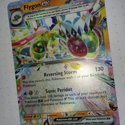 Flygon Ex Pokemon card like new