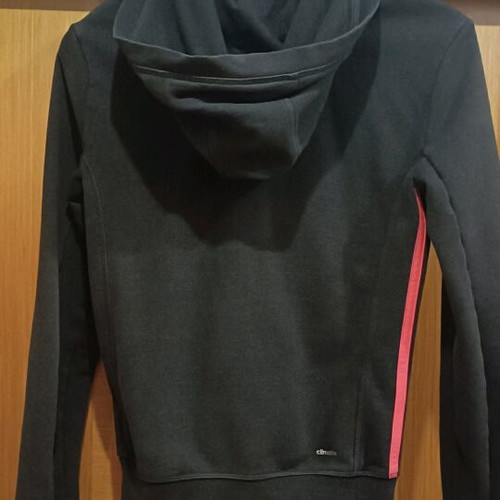 Adidas sweatshirt like new, gray and pink, size XS