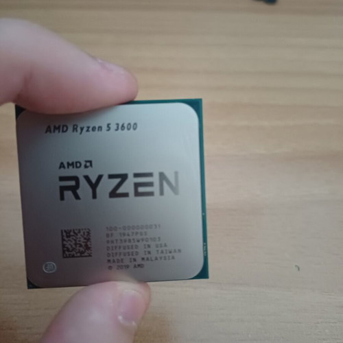 AMD Ryzen 5 3600 processor with stock cooler