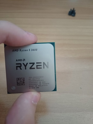 AMD Ryzen 5 3600 processor with stock cooler