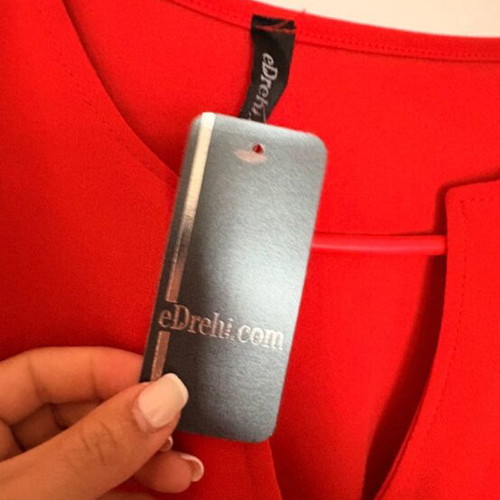 Midi dress new, red, size S