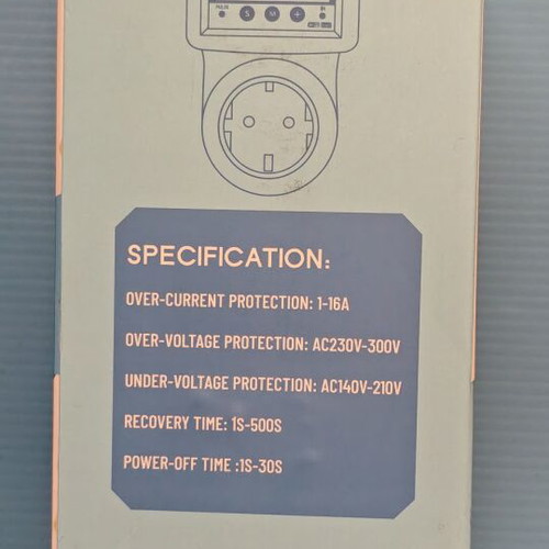 Jadeshay Electric Energy Meter with Tuya App, Large LCD, New