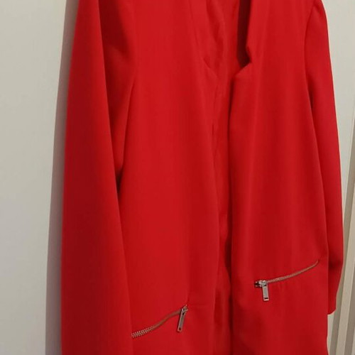 Stradivarius jacket new, red, size M