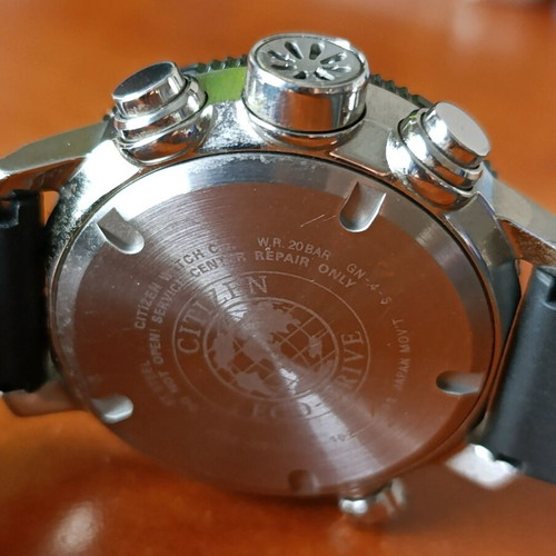 Citizen Promaster Altichron Eco Drive watch like new, men's, black