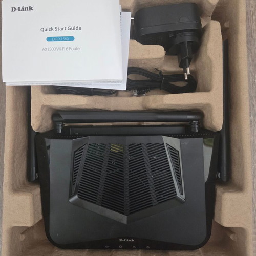D-Link Wi-Fi 6 Router DIR-X1560 like new